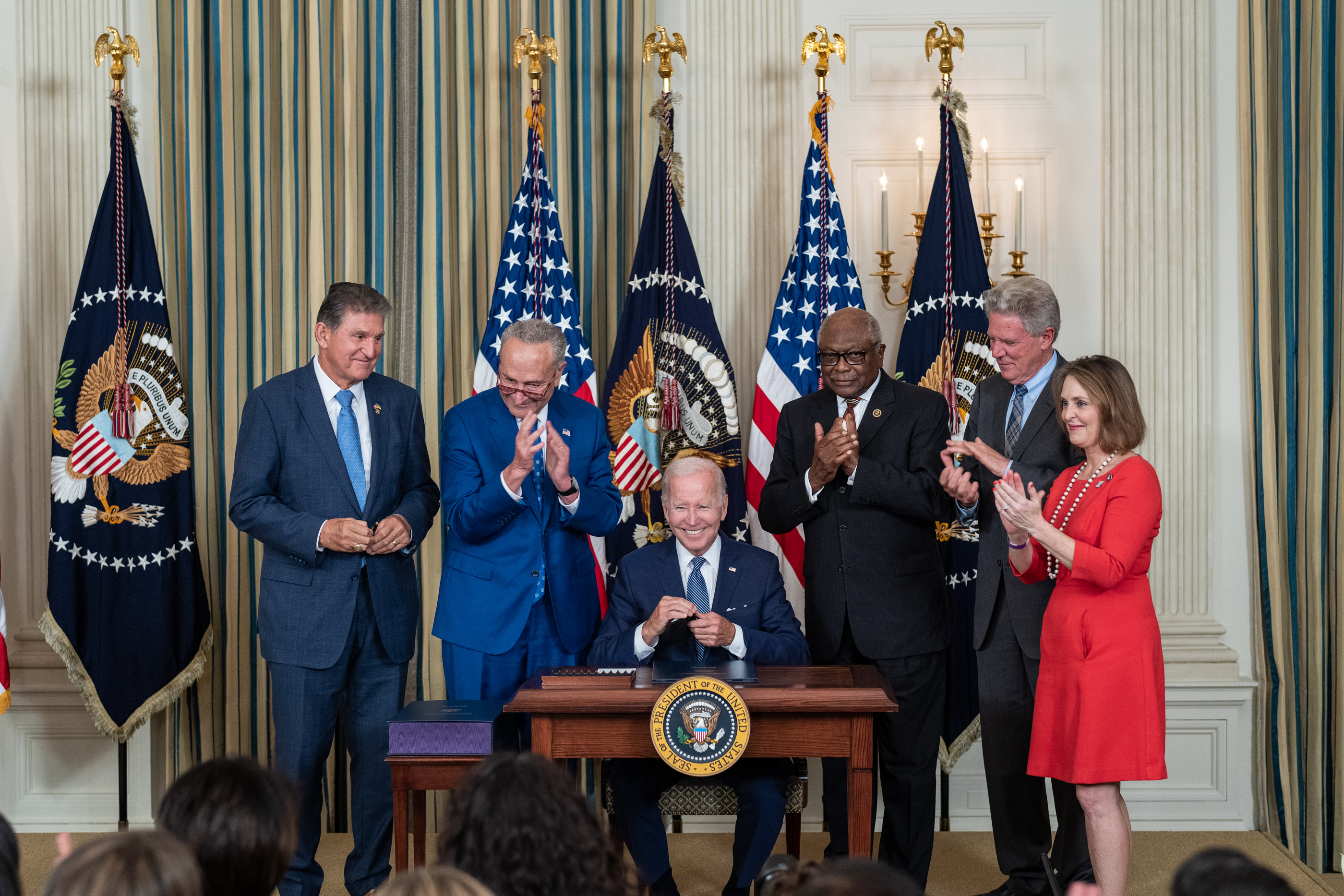 President Biden signs the Inflation Reduction Act. 